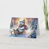 Waldland Polar Bär & Schlittenbibel Weihnachten (Vorderseite)