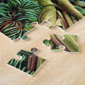 Waldland Rustikaler schwarzer Rabe Puzzle (Seite)