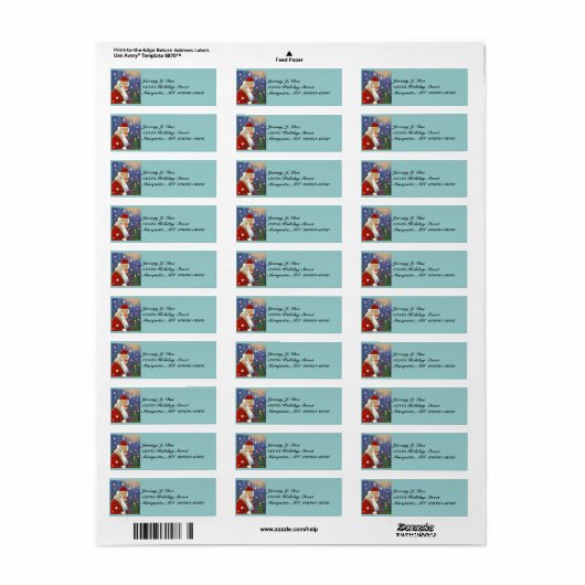 Waldland Santa & Natural Tree Topper Chickadee (Vorne)