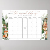 Waldland schätzt das Terminkalender-Poster Poster (Vorne)