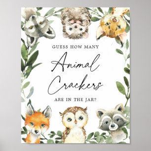 Waldland schätzt, wie viele Tierrauscher es gibt Poster