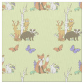 Waldland Stoff (Nahaufnahme)