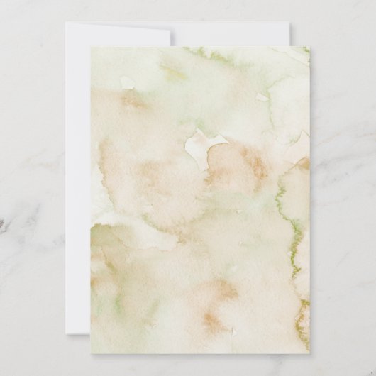 Waldland Tier 1. Geburtstag Einladung (Rückseite)