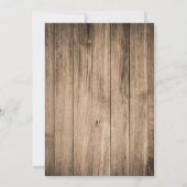 Waldland, Waldtier-Geburtstags-Einladung Einladung (Rückseite)