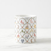 Waldland Whimsischer Osterfest-Wildblume Kaffeetasse (Mittel)