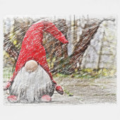 Waldland Whimsy Fleecedecke (Vorderseite (Horizontal))