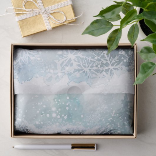 Waldland Winter Owl Seidenpapier (Geschenk)