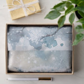 Waldland Winter Owl Seidenpapier (Geschenk)