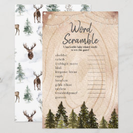 Waldland Winterwald Word Scramble