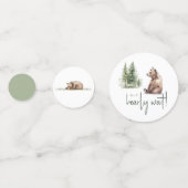 Waldland wir können frühzeitig abwarten konfetti (Vorderseiten)