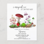 Waldlandcocktail Wasserfarbenes Pilz-Pilz-Paradies (Vorderseite)