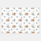 Waldlandgrün | Waldtiere und Regenbogen Geschenkpapier Set (Vorderseite 3)