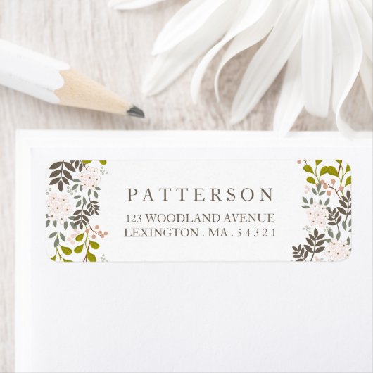 Waldlandhochzeit Rücksendeadresse (Insitu)