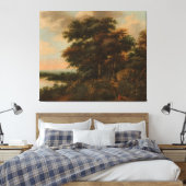 Waldlandschaft, Anthonie Waterloo, 1640 - 1690 Leinwanddruck (Insitu (Schlafzimmer))