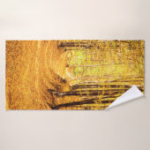 Waldlandschaft Badehandtuch (Badehandtuch)