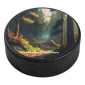 Waldlandschaft Eishockey Puck (3/4)