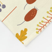 Waldlandschaft Fleecedecke (Ecke)