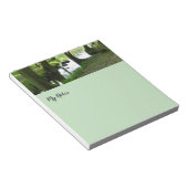 Waldlandschaft Foto Notizblock (angewinkelt)