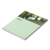 Waldlandschaft Foto Notizblock (Rotiert)