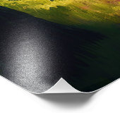Waldlandschaft Fotodruck (Ecke)