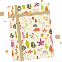 Waldlandschaft Geschenkpapier