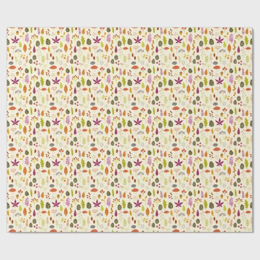 Waldlandschaft Geschenkpapier (Flach)