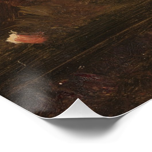 Waldlandschaft im Herbst Hudson oder Maine 1860 Ar Poster (Ecke)