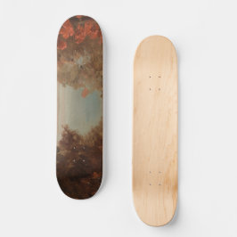 Waldlandschaft im Herbst Hudson oder Maine 1860 Ar Skateboard