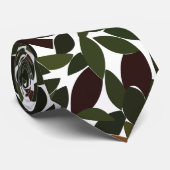 Waldlandschaft im Herbst Krawatte (Gerollt)