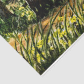 Waldlandschaft in der Fernzeit Seidenpapier (Ausschnitt)