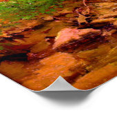 Waldlandschaft Ivan Shishkin Poster (Ecke)