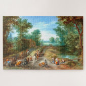 Waldlandschaft, Jan Brueghel Art Jigsaw Puzzle (Horizontal)