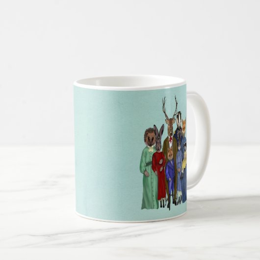 Waldlandschaft Kaffeetasse (VorderseiteRechts)