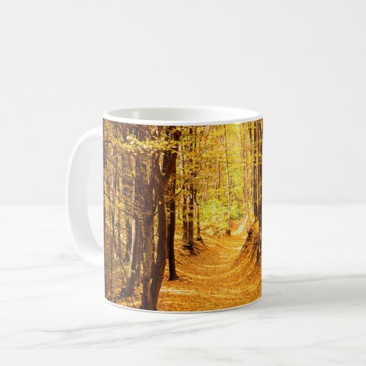 Waldlandschaft Kaffeetasse (Vorderseite Links)