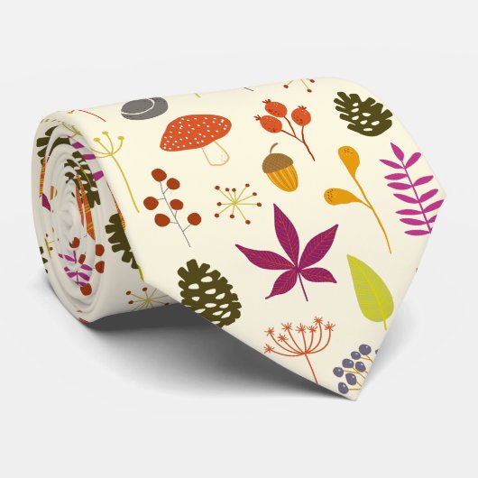 Waldlandschaft Krawatte (Gerollt)