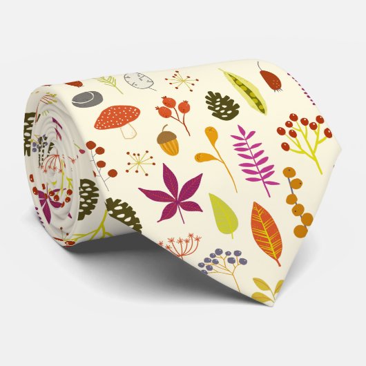 Waldlandschaft Krawatte (Gerollt)