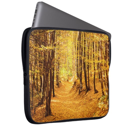 Waldlandschaft Laptopschutzhülle (Vorne Rechts)