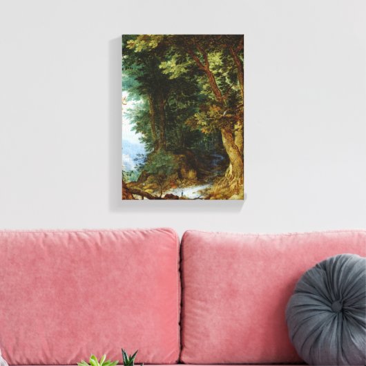 Waldlandschaft Leinwanddruck (Insitu (Wohnzimmer))