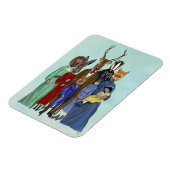 Waldlandschaft Magnet (Linke Seite)