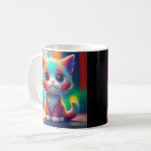 Waldlandschaft mit Waldbäumen Kaffeetasse (Vorderseite Links)