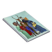 Waldlandschaft Notizblock