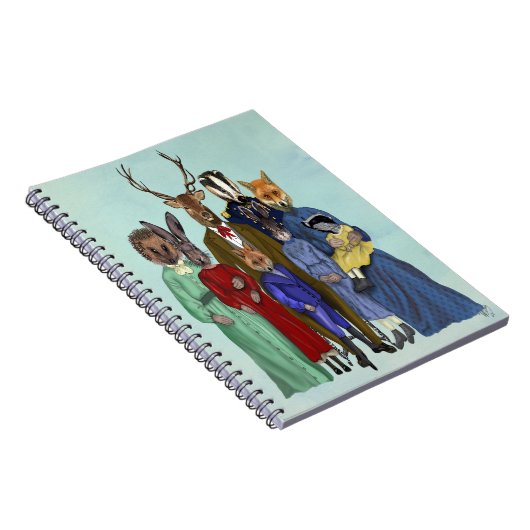 Waldlandschaft Notizblock (Rechte Seite)