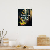 Waldlandschaft Poster (Küche)