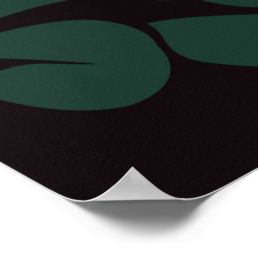 Waldlandschaft Poster (Ecke)