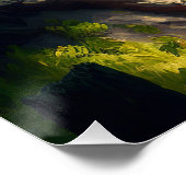 Waldlandschaft Poster (Ecke)