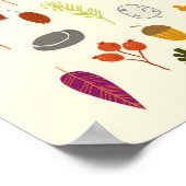 Waldlandschaft Poster (Ecke)