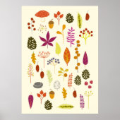 Waldlandschaft Poster (Vorne)