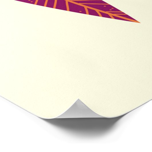 Waldlandschaft Poster (Ecke)