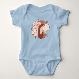 Waldlandschaft Stammesmuster der amerikanischen Ur Baby Strampler