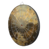 Waldlandschaft Szene (von Josef Kriehuber) Dartscheibe (Vorderseite rechts)